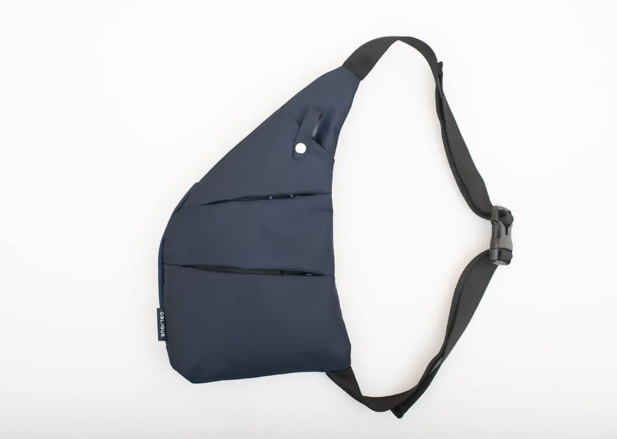 Columbus Sling Bag- Navy Blue — image 1