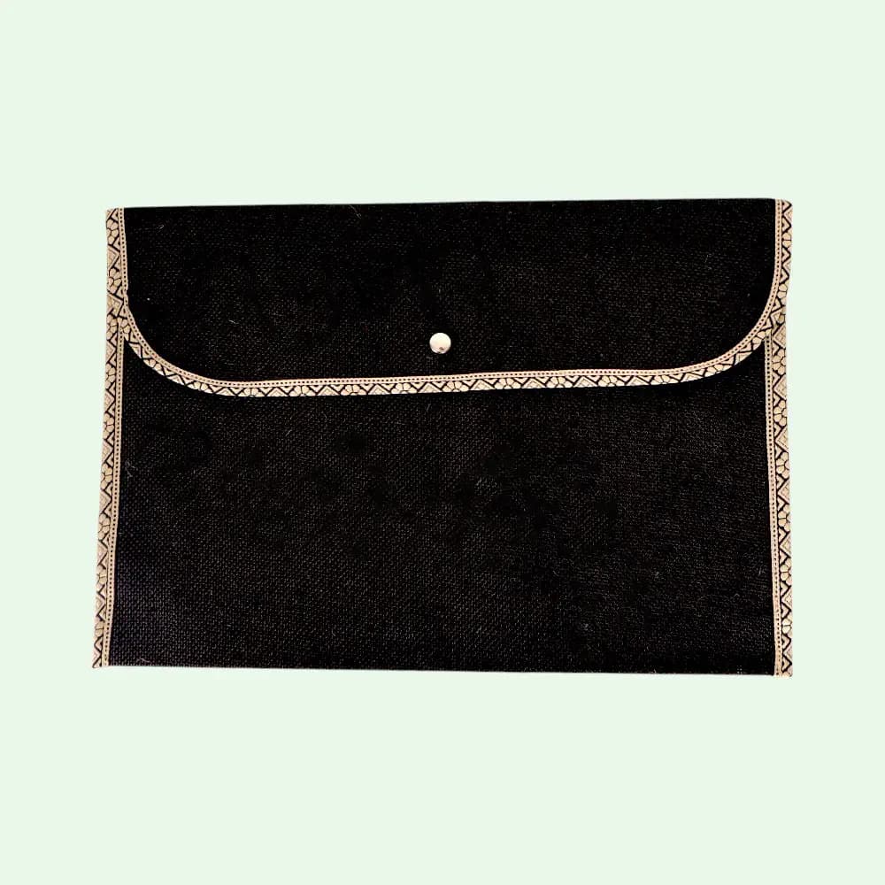 Jute Folder- Black — image 1