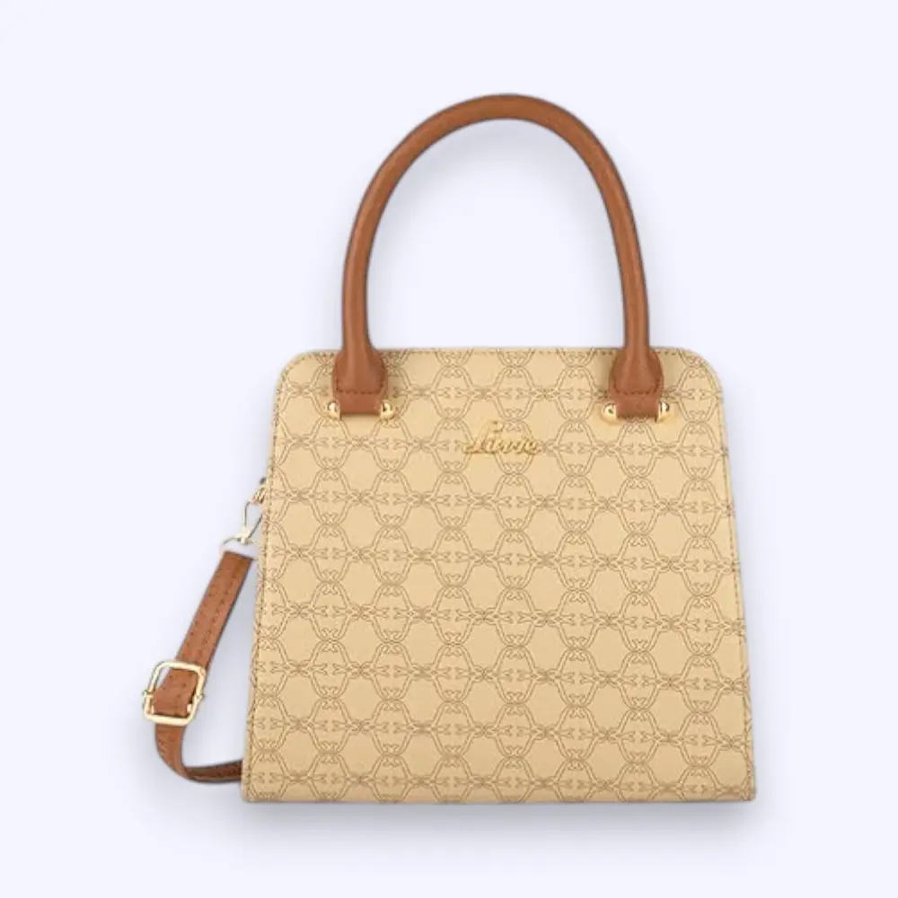 Lavie Mono Ushawu Small Satchel Handbag- Beige — image 1