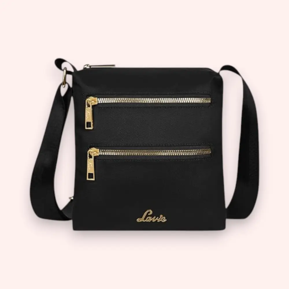 Lavie Women's Miko Cross Body Sling Bag- Black — image 1