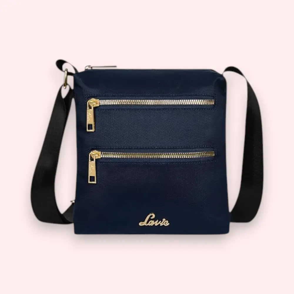 Lavie Women's Miko Cross Body Sling Bag- Blue — image 1