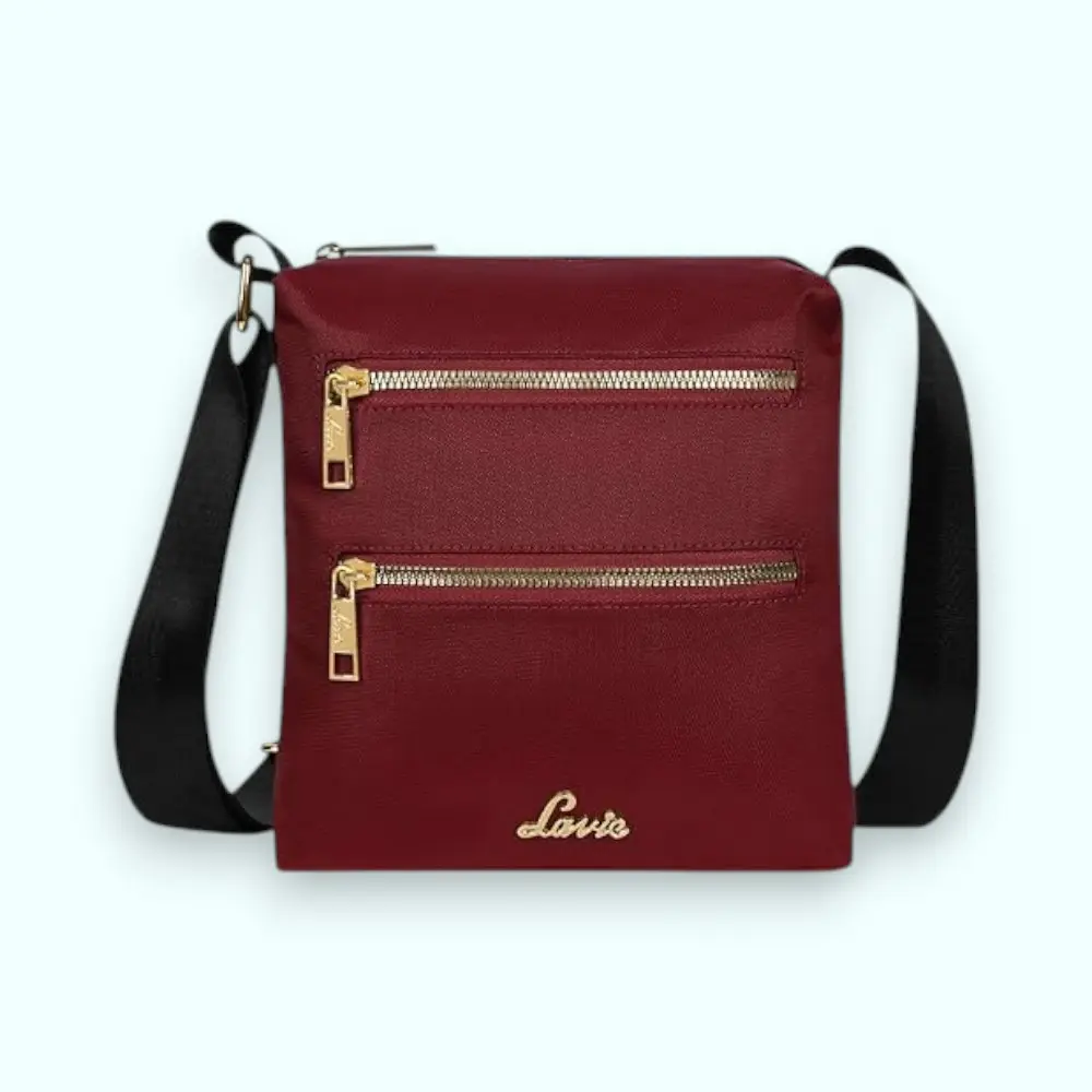 Lavie Women's Miko Cross Body Sling Bag- Wine — image 1