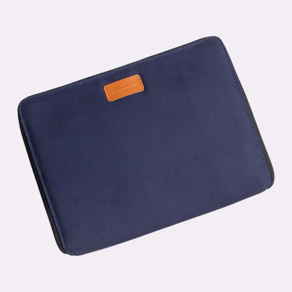 Lisbon Work Folio Laptop Sleeve- Blue — image 1