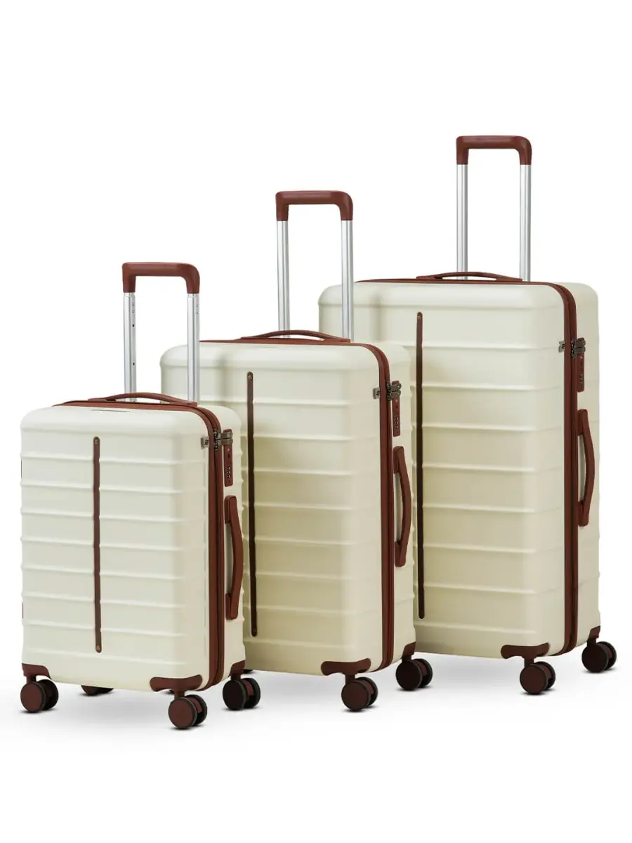 Odyssey Combo | Sand | Set of 3 Hard Luggage — image 1