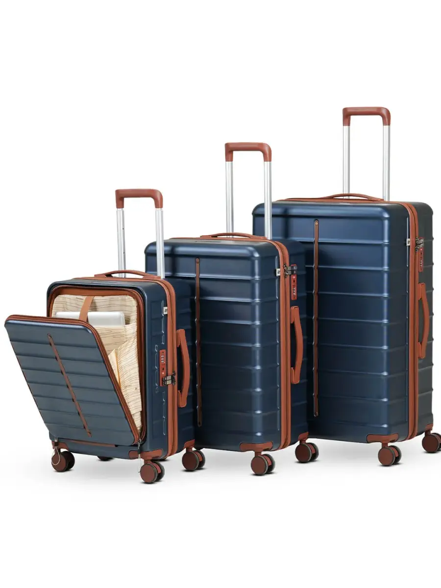 OdysseyPro Combo Set of 3 | Ocean | CabinPro+Medium+Large Hard Luggage — image 1