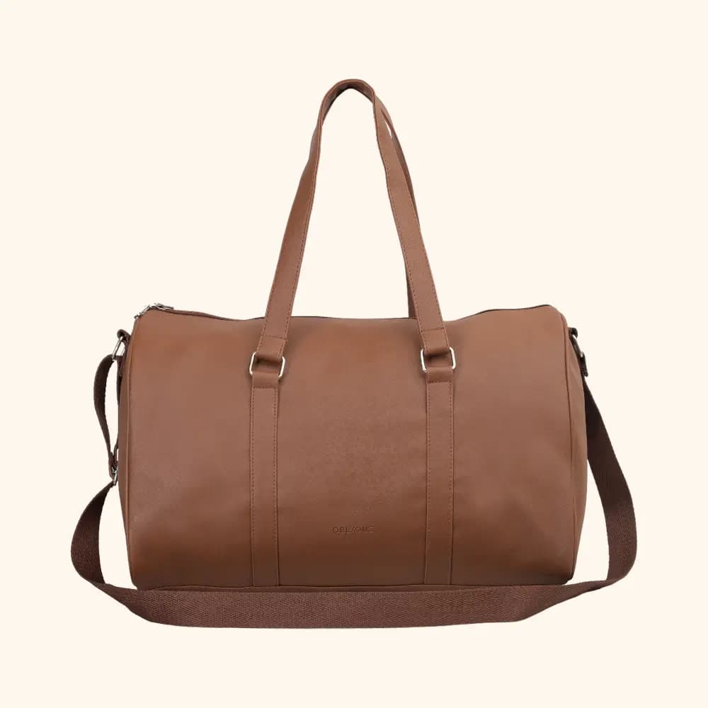 Pluto Travel Duffle Bag-Tan — image 1