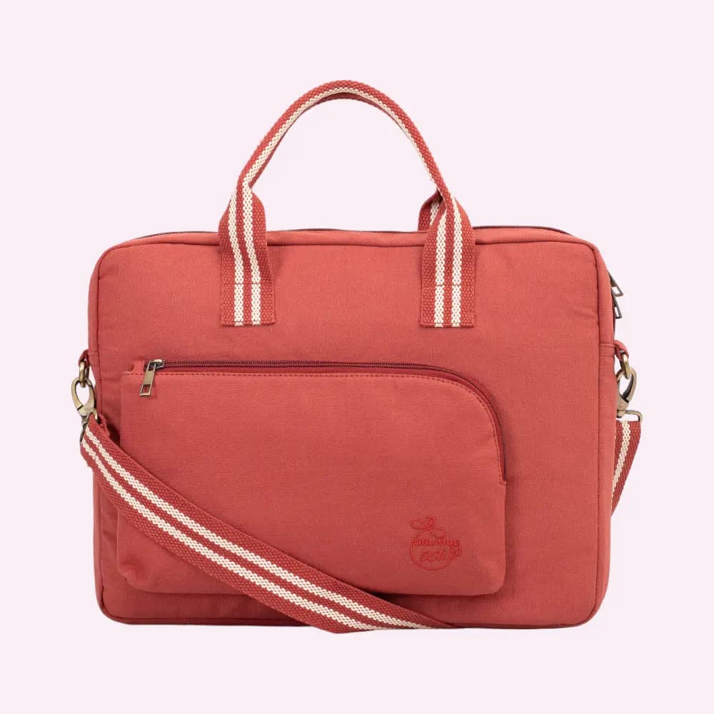 Rush Eco Laptop bag-Red-15 inch — image 1