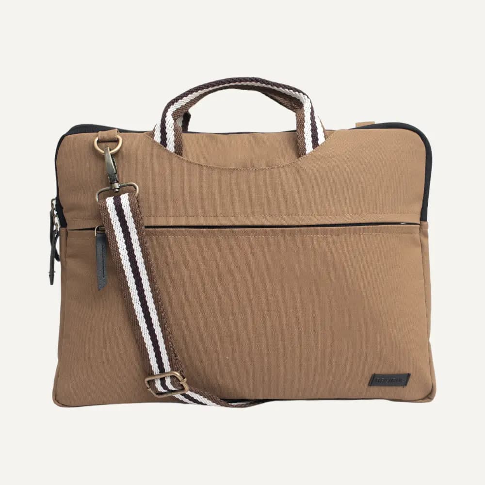 Salsa laptop Bag-Khakhi-14 inch — image 1