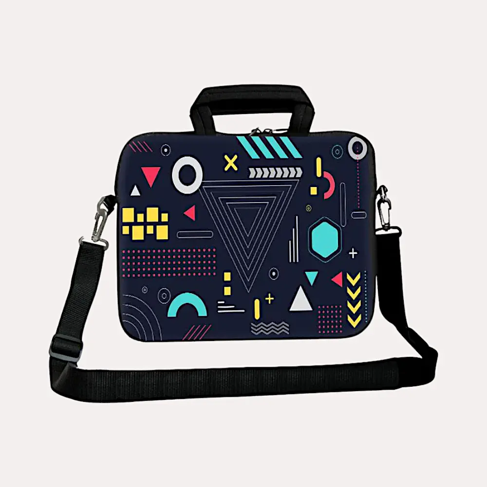 Skin Mantra Arcade Maze Laptop Designer Sleeve- Black- 15.6Inch — image 1