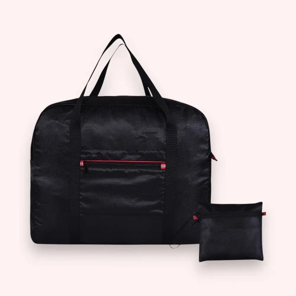 Urban Gear DUFL Pro Foldable Duffle Bag- Black with Red — image 1