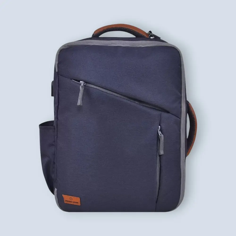 Weekender Laptop Bag- Navy Blue-18L — image 1
