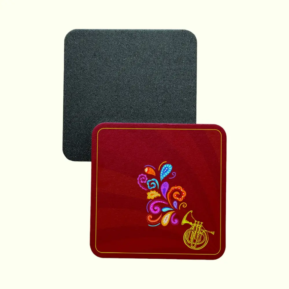 Acrylic Coaster with Foam | Square | 10.5 x 10.5 Cm — image 1