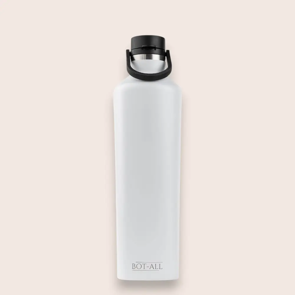 Bot-All Quad Water Bottle- 740ml- White — image 1