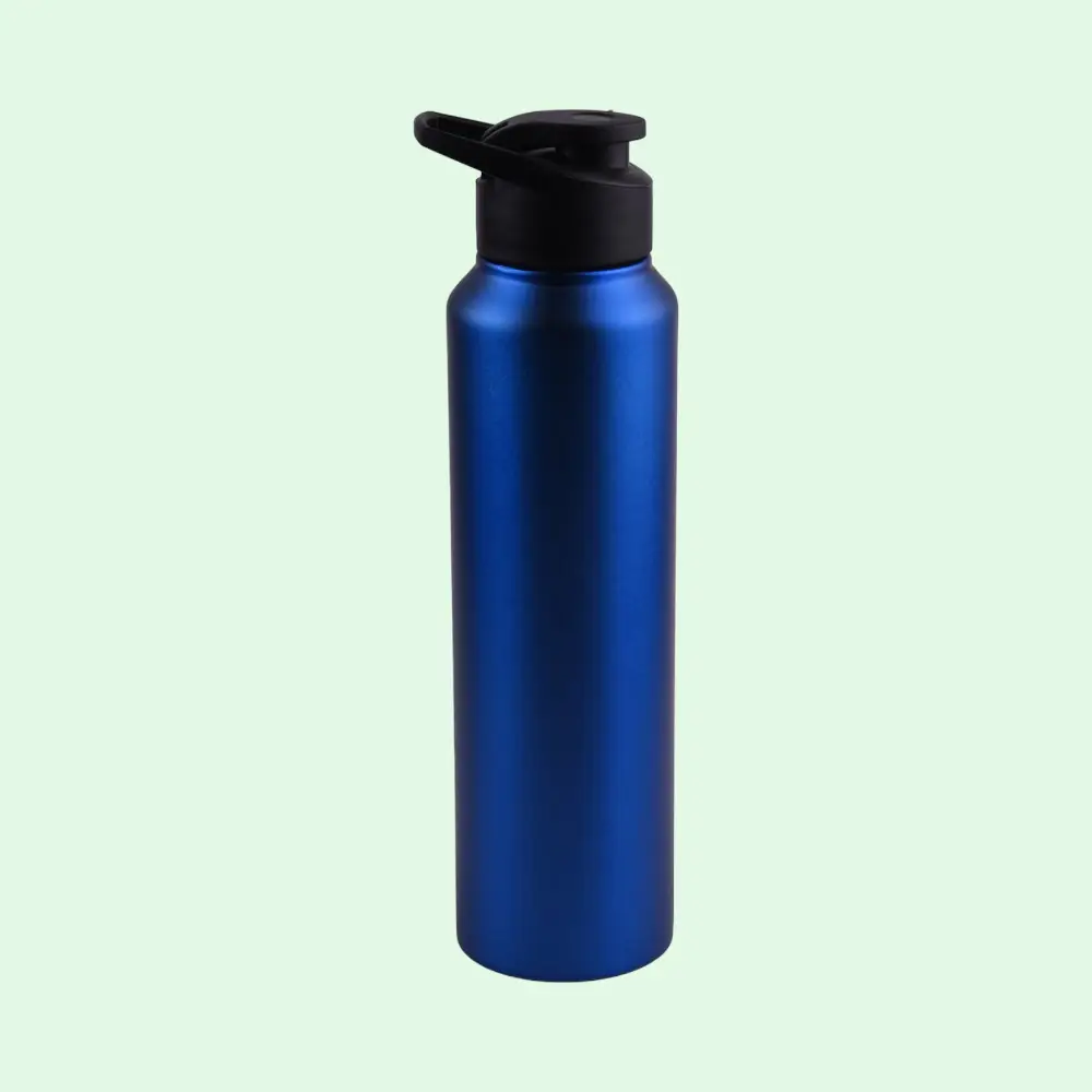 Omega Stainless Steel Bottle- Blue- 1000Ml — image 1