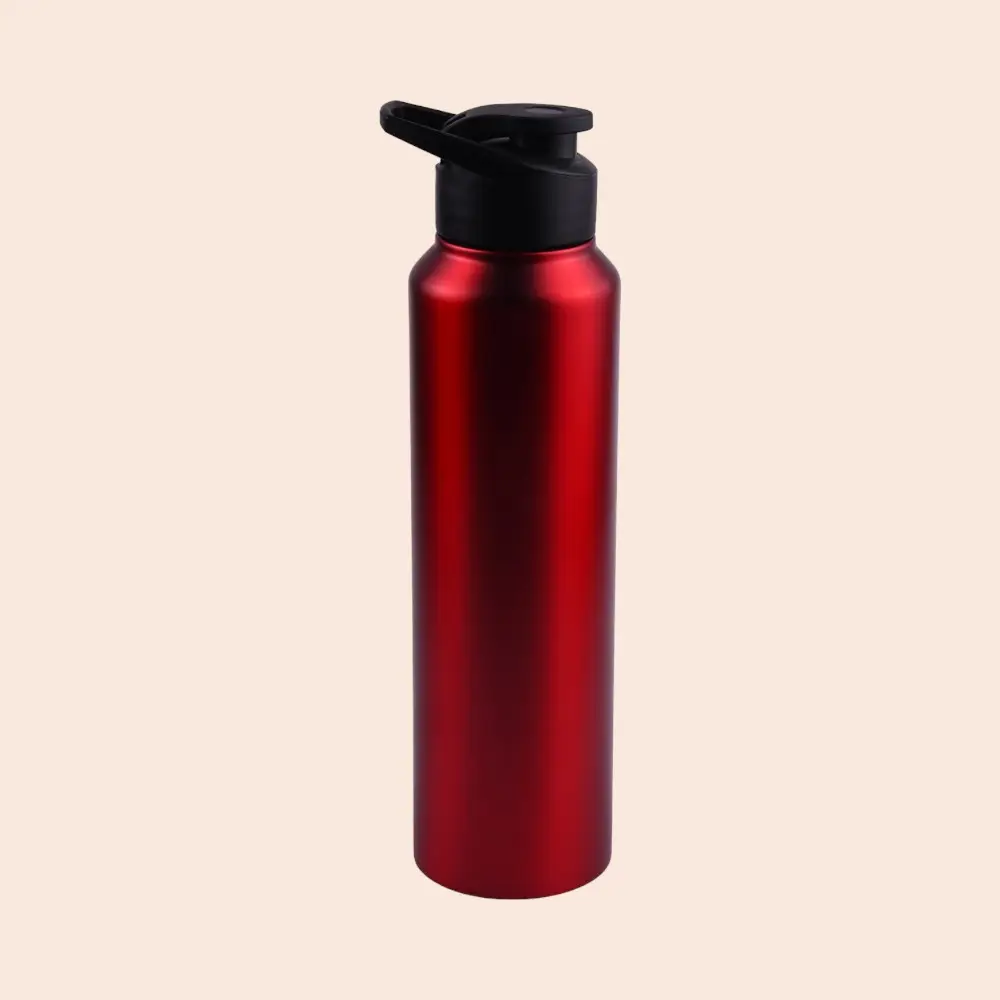 Omega Stainless Steel Bottle- Red- 1000Ml — image 1