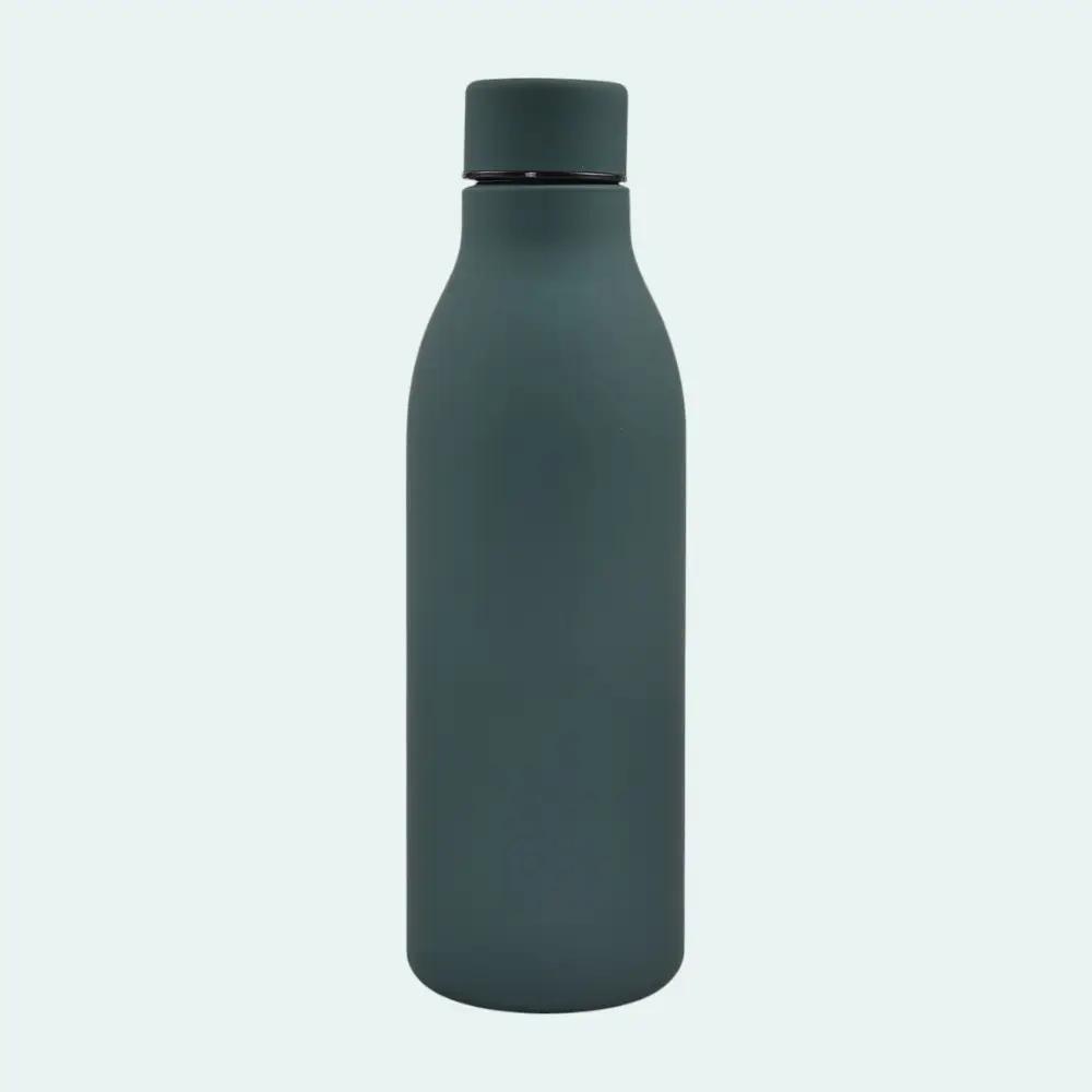 Rubbl Stainless Steel Vacuum Bottle- 500ml- Bottle Green — image 1