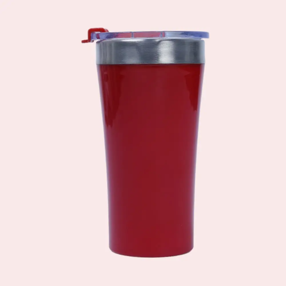 Tall Sipper Mug- Red- 400ml — image 1