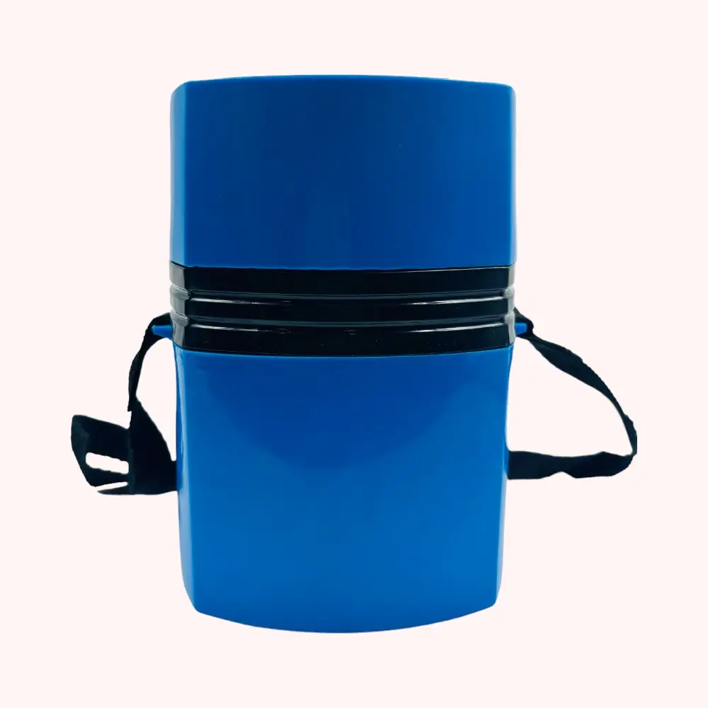 Mega Lunch 3 Foodgrade Lunch Box-Blue — image 1