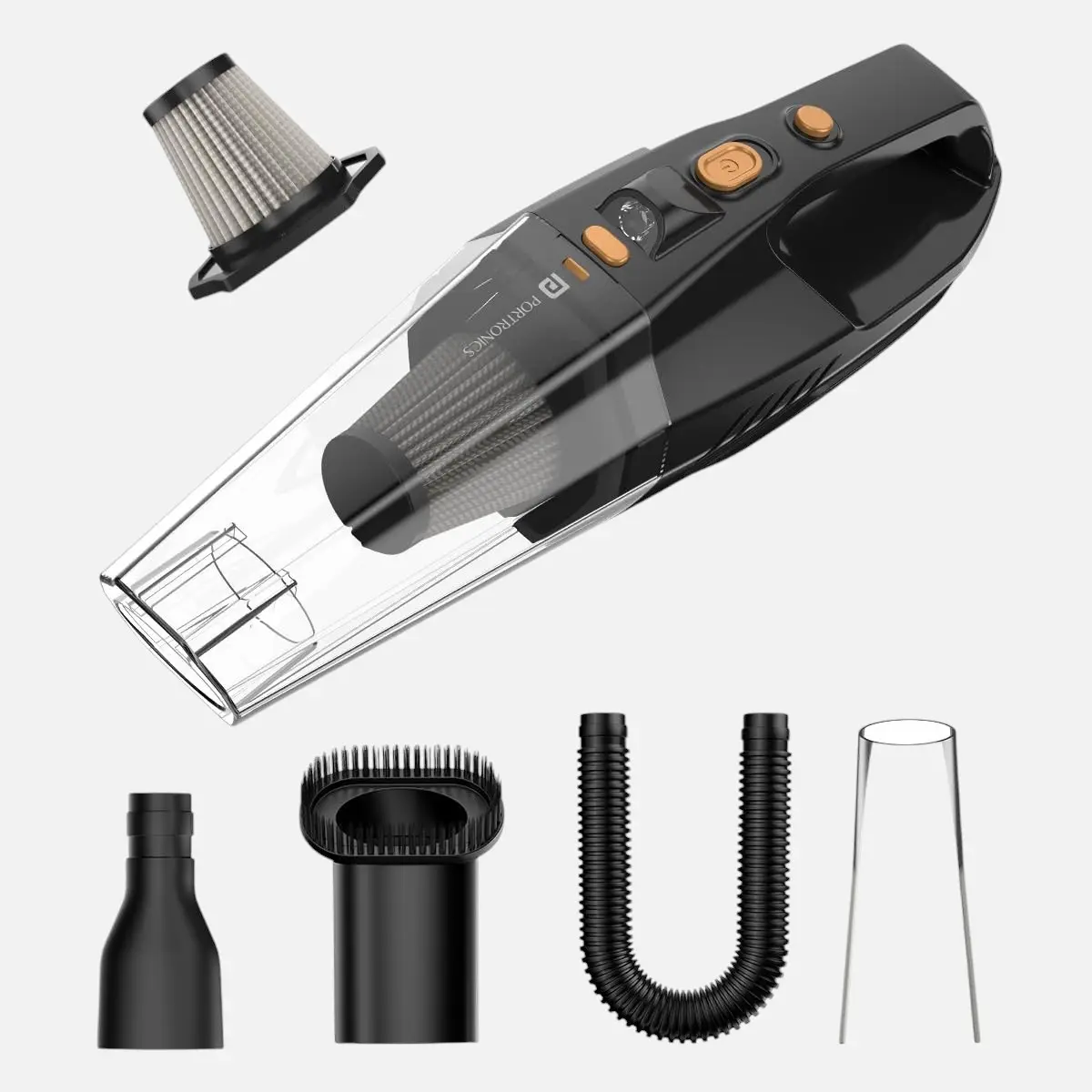 Portronics MOPCOP Rechargebale Vacuum Cleaner- Black — image 1