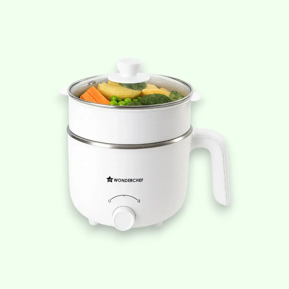 Wonderchef Luxe Multi-Cook Kettle- White — image 1