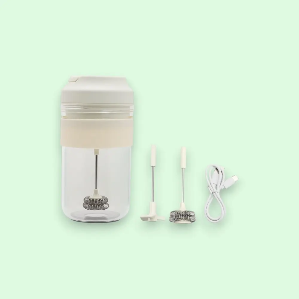 Fuzo Brewster Borosilicate Mug- White- 530ml — image 1