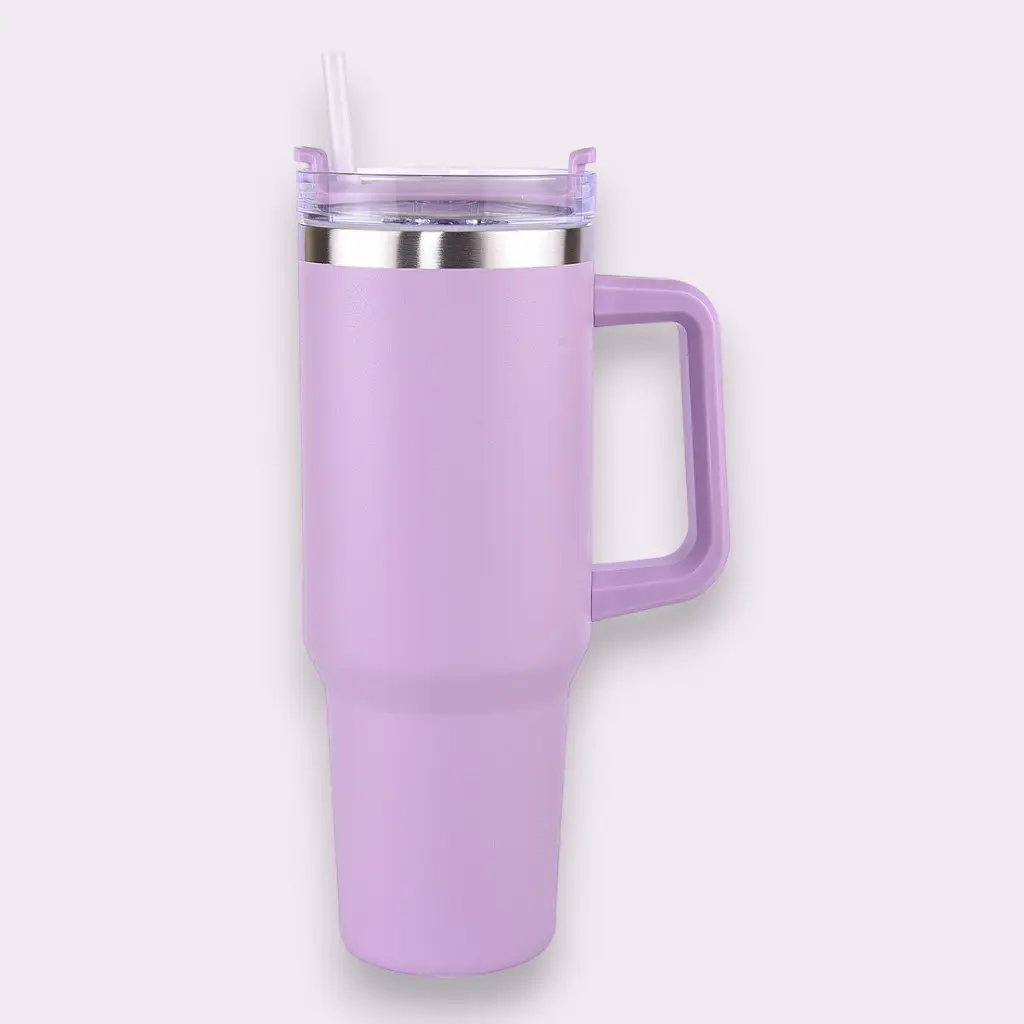 Hydra 2.0 Stainless Steel Mug with Handle (1200ml)- Pink- 1200ml — image 1