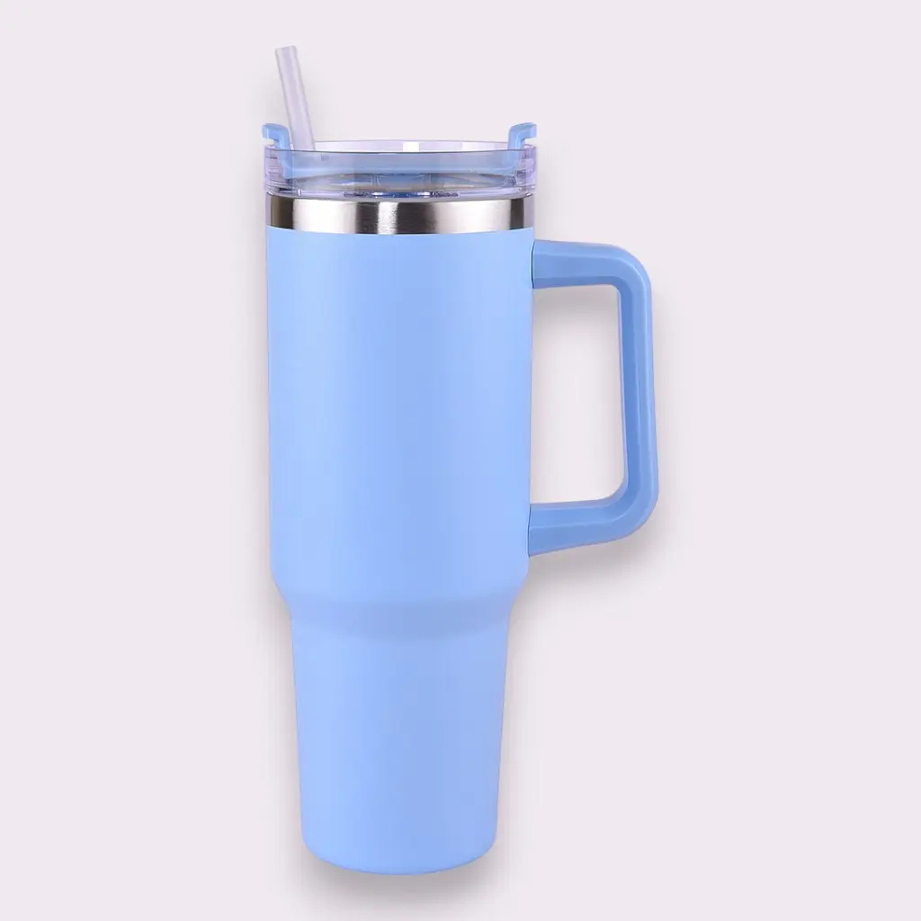 Hydra 2.0 Stainless Steel Mug with Handle (1200ml)- Sky Blue- 1200ml — image 1
