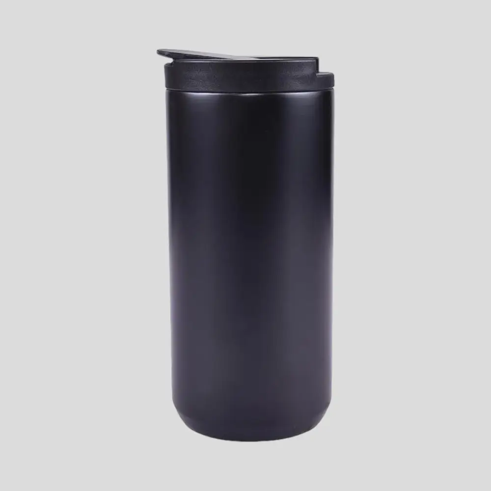 Kofy Stainless Steel Travel Mug- Black- 350ml — image 1