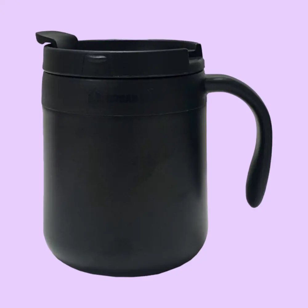 Mont Stainless Steel Mug- Black- 350ml — image 1
