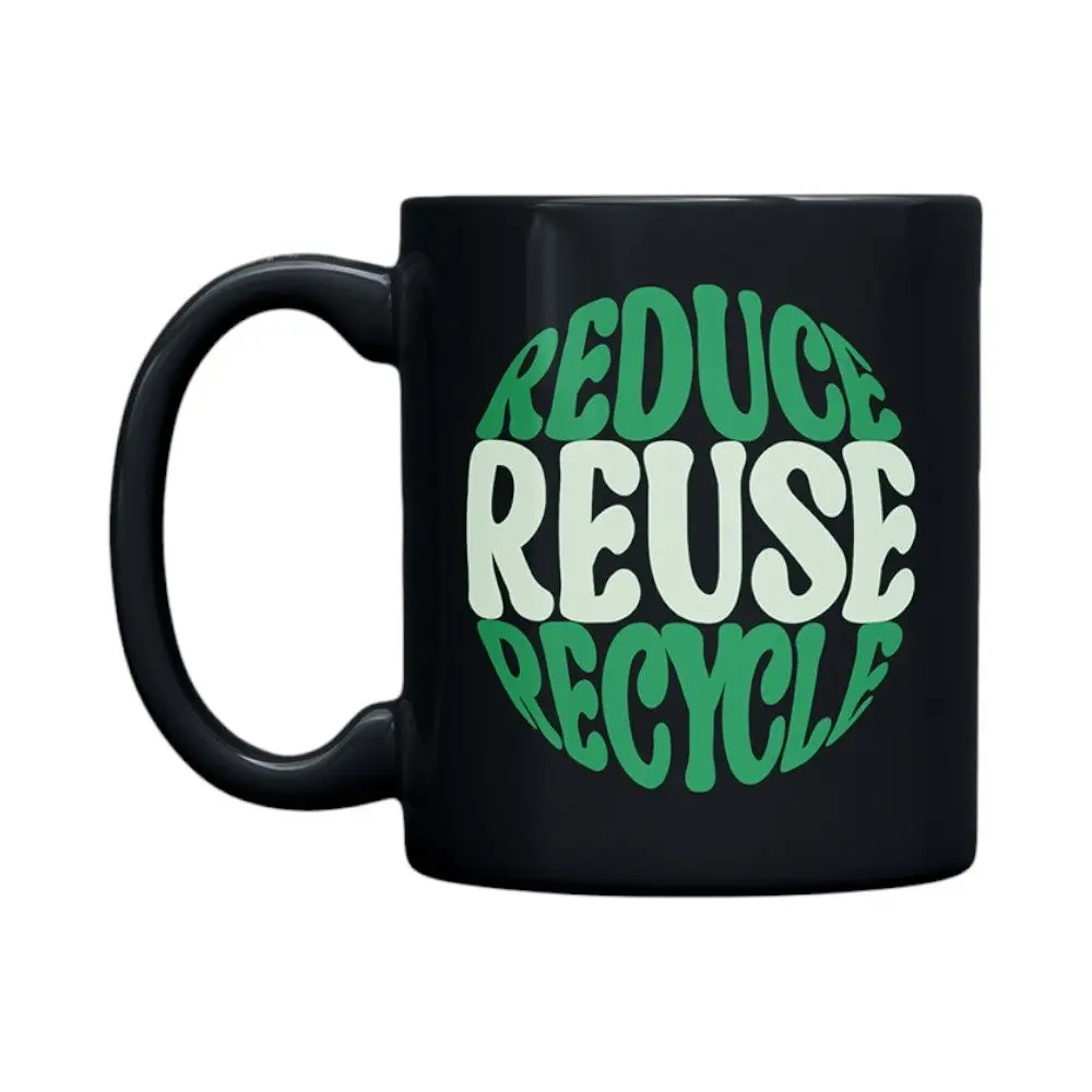 RRR Vibes Signature Black Mug- 350 ml — image 1