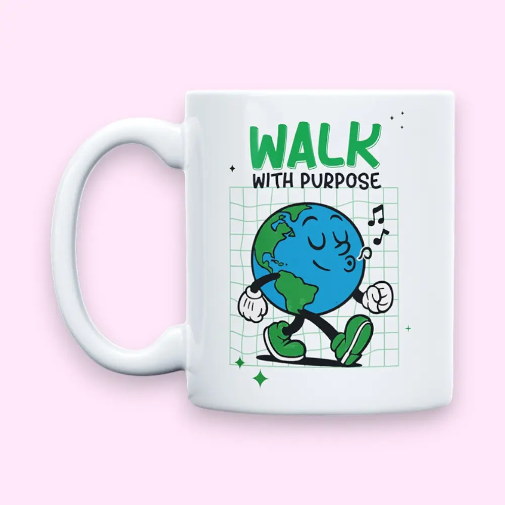 Walk with Purpose- Signature Mug-350 ML — image 1