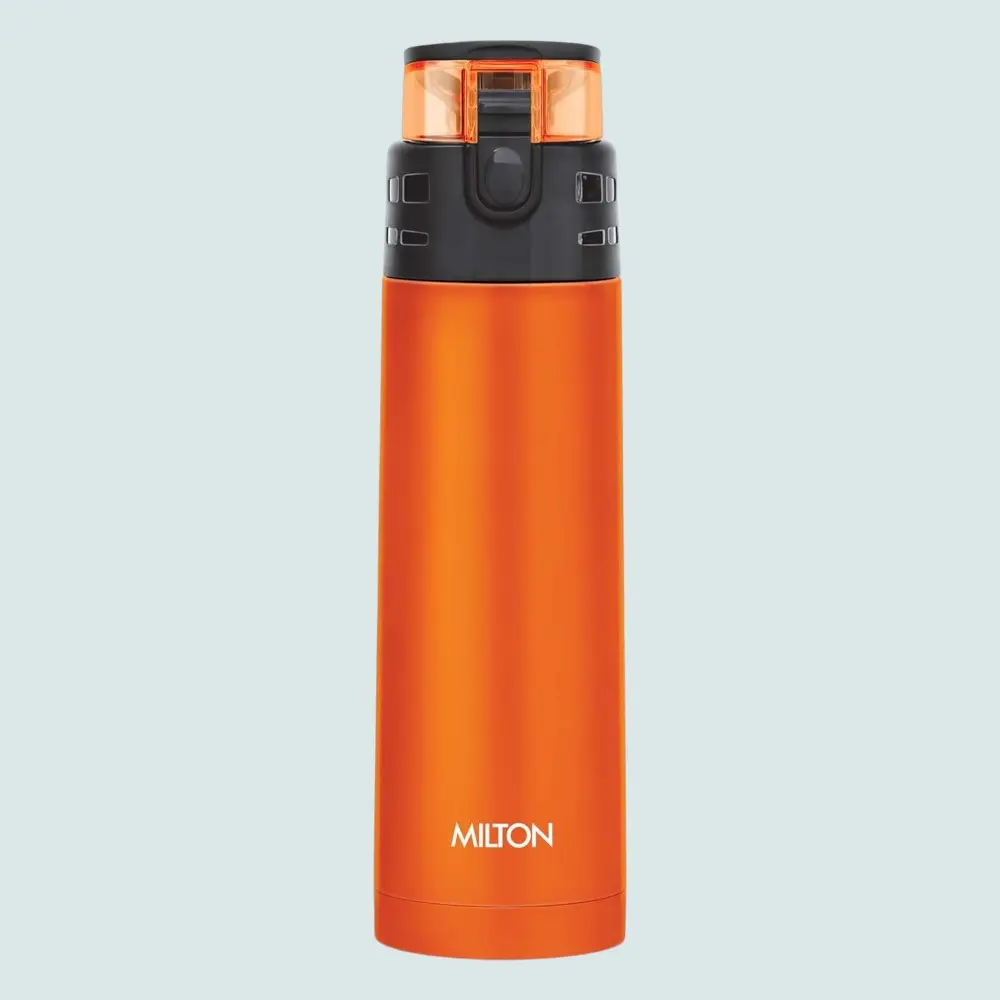 Milton Atlantis 600 Thermosteel Hot and Cold Water Bottle- Orange — image 1