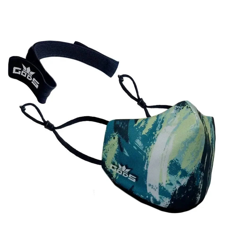 Xator Combat Face Protector Mask - Sea Green — image 1