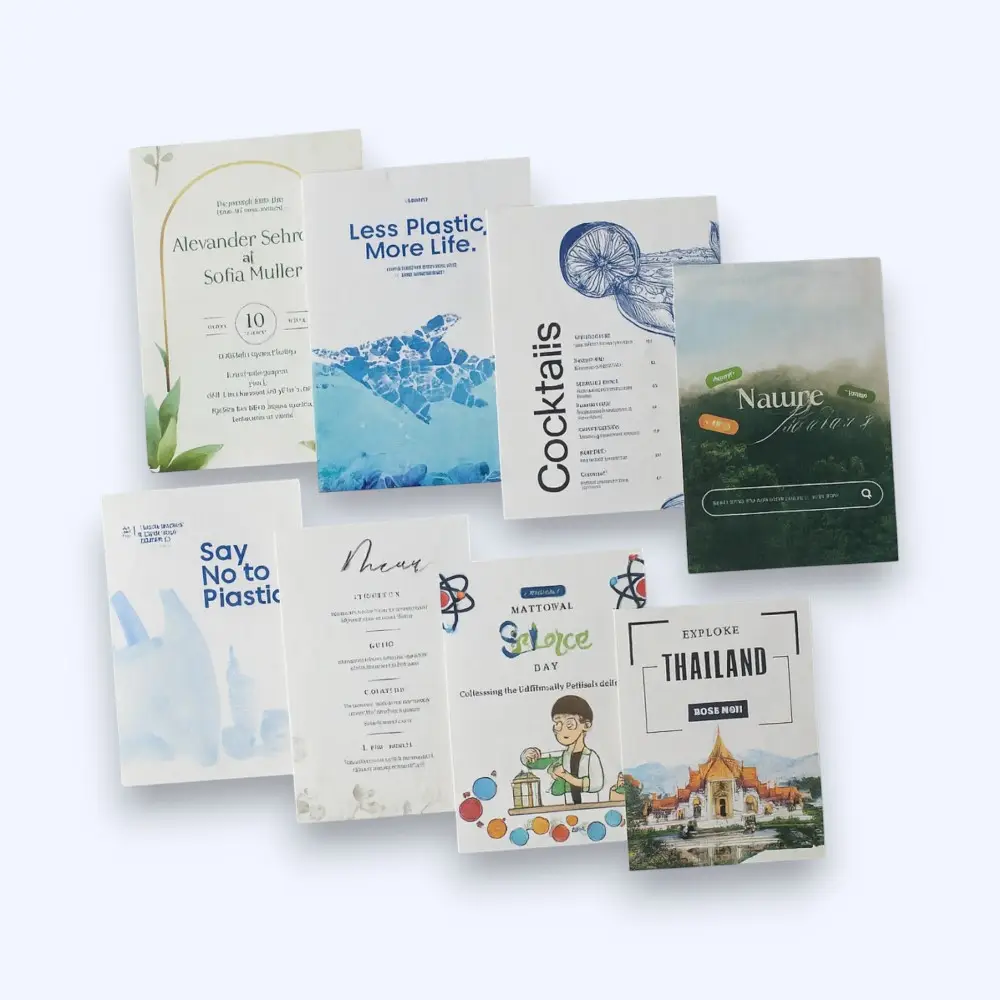 BioQ Seed Paper 5x7 (1-side) — image 1