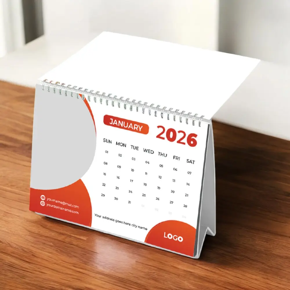 Custom-Made Desktop Calendar | A5 | 12 sheets — image 1