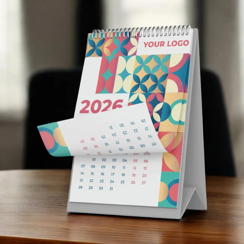 Custom-Made Desktop Calendar | A5 | 6 sheets — image 1