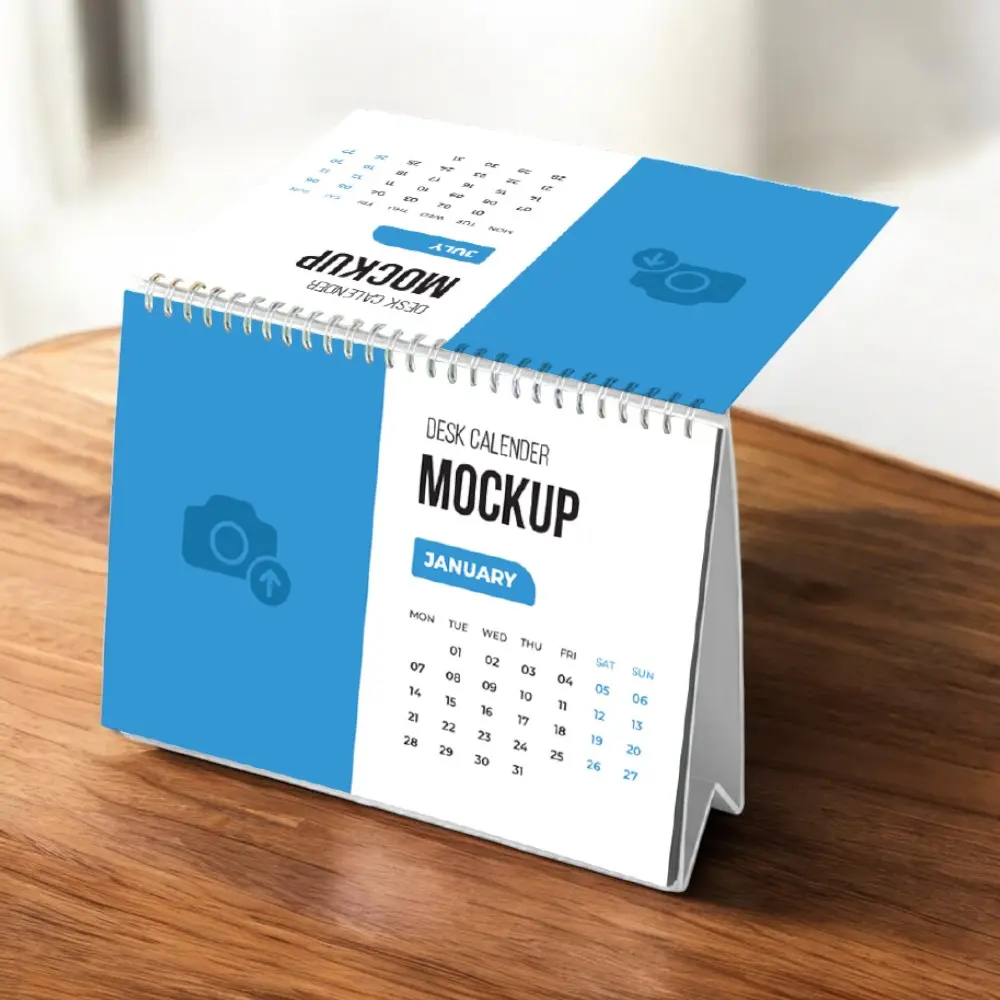 Custom-Made Desktop Calendar | A5 | 6 sheets — image 1