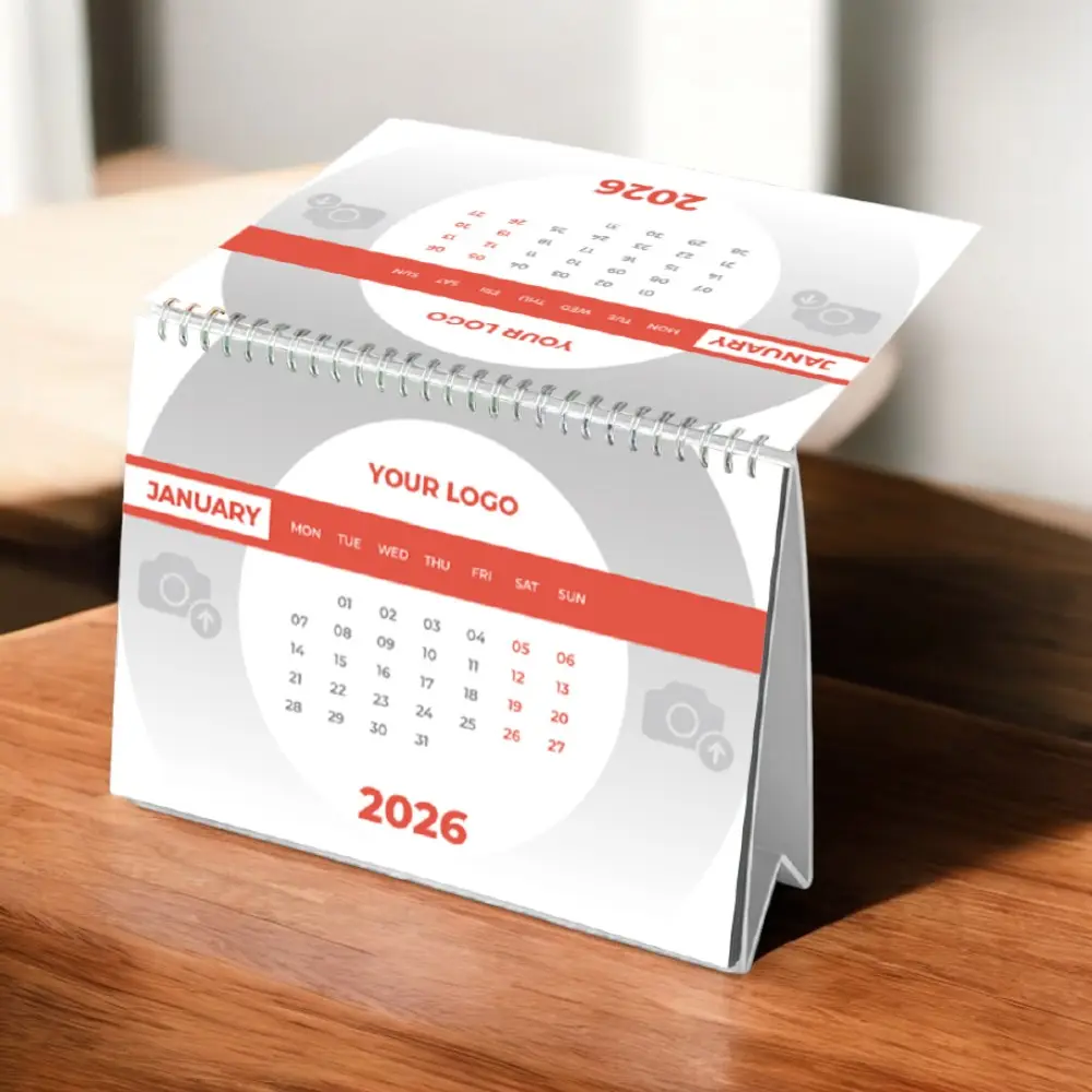 Custom-Made Desktop Calendar | A5 | 6 sheets — image 1