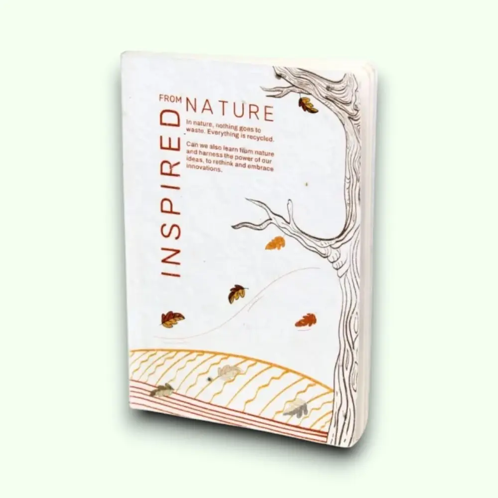 BioQ Nature Bound Plantable Diary 5″x7″ — image 1