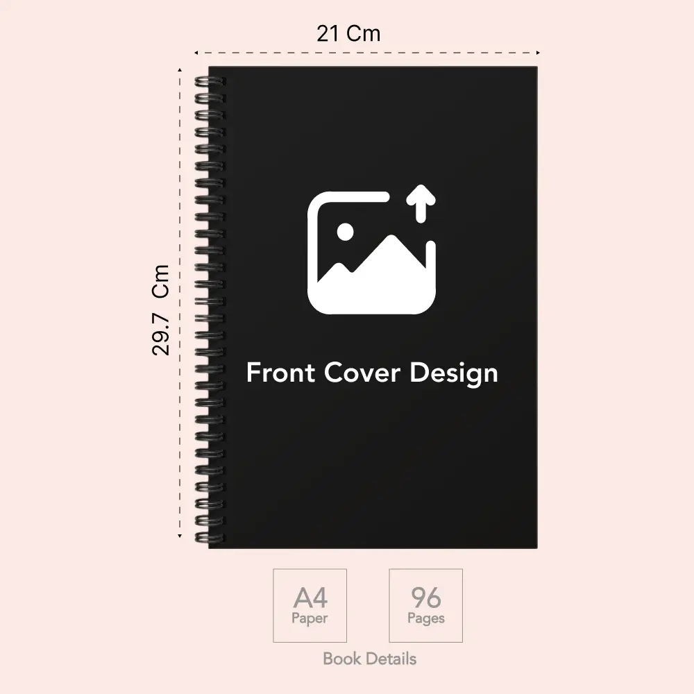 Custom-Made Wiro Softcover Workbook / Journal A4 | 96 Pages — image 1