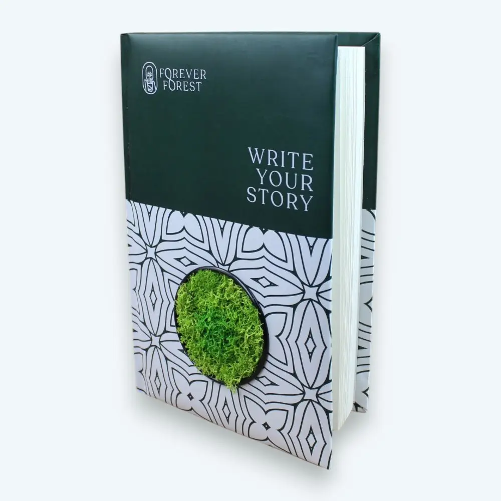 Forever Forest Diary- Black with White — image 1