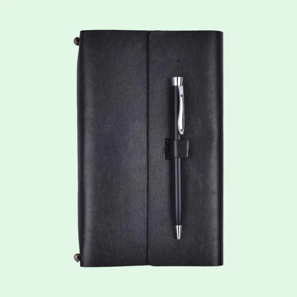 Regal Travel Journal- Black- A5 — image 1