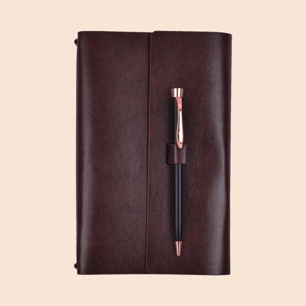 Regal Travel Journal- Brown- A5 — image 1