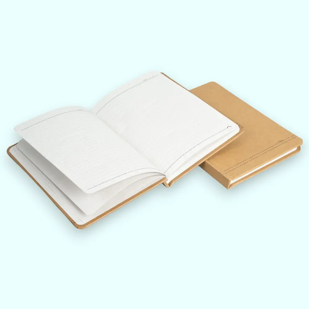 Tree Free, Water Wise Diary-Hardbound-Natural Brown|A5|160 Pages — image 1