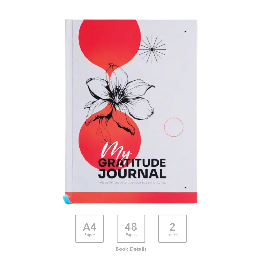 Custom-Made Perfect-Bound Hardcover Notebook A4 | 48 Pages | 2 Inserts — image 1