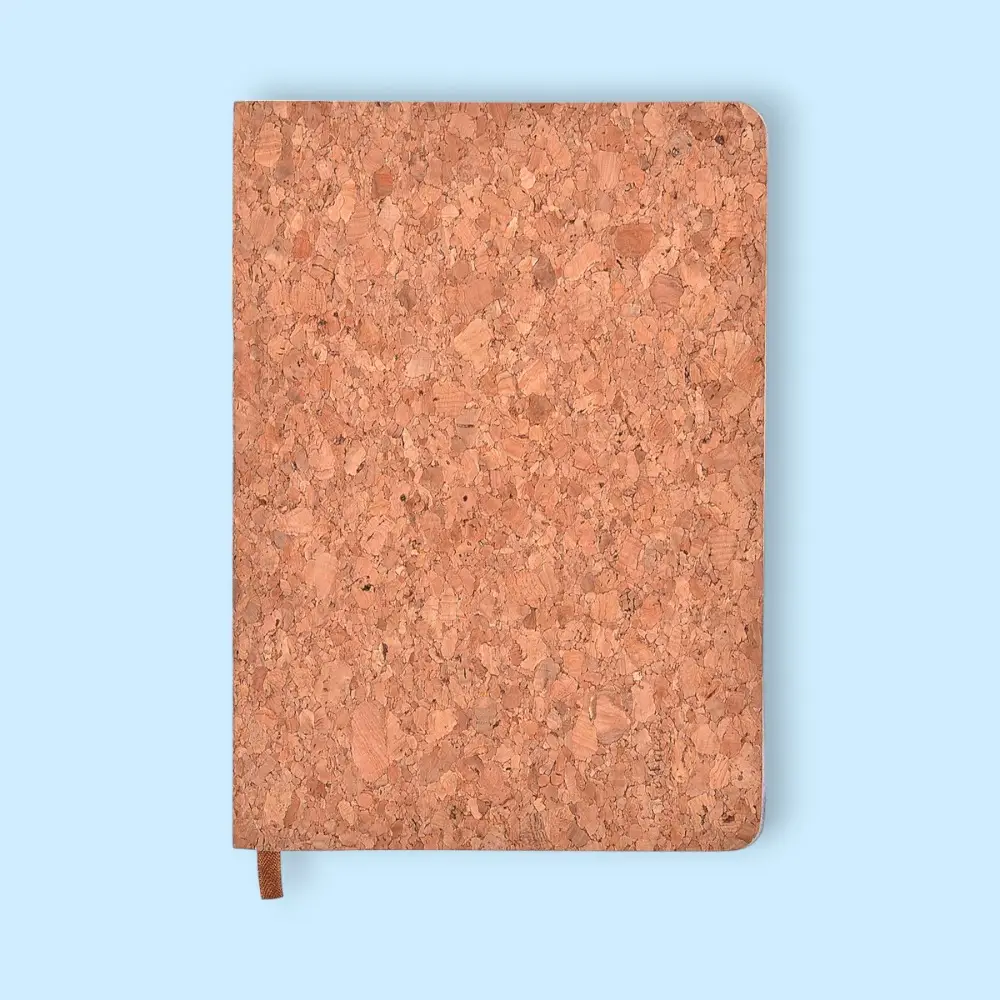Eco Notes Eco friendly Notebook- Natural Cork- A5- 196 Pages — image 1