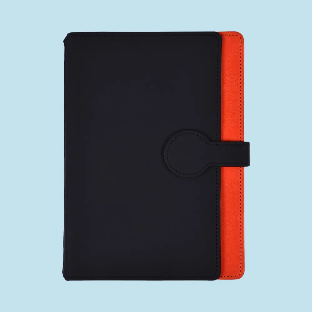 Element Notebook-Black with Red- A5- 96 Sheets — image 1