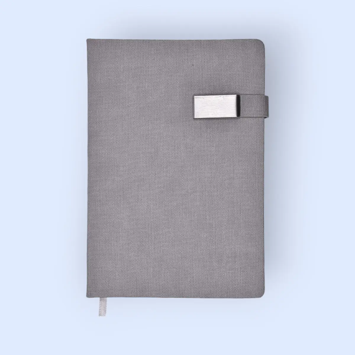 Korsa Premium Notebook- Light Grey- A5- 96 Sheets — image 1