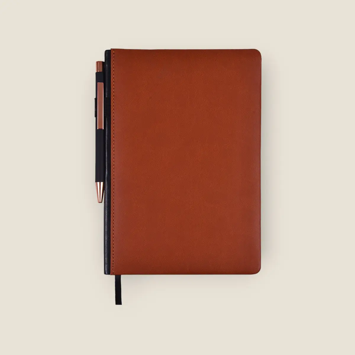 Primo Notebook- Tan- A5- 96 Sheets — image 1
