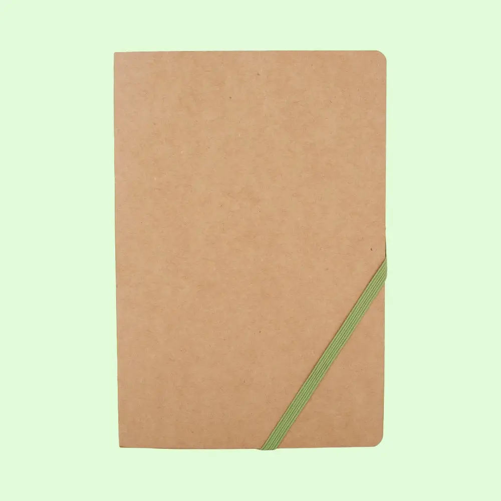 The Abettor Notebook- Natural Brown- A5- 80 Sheets — image 1